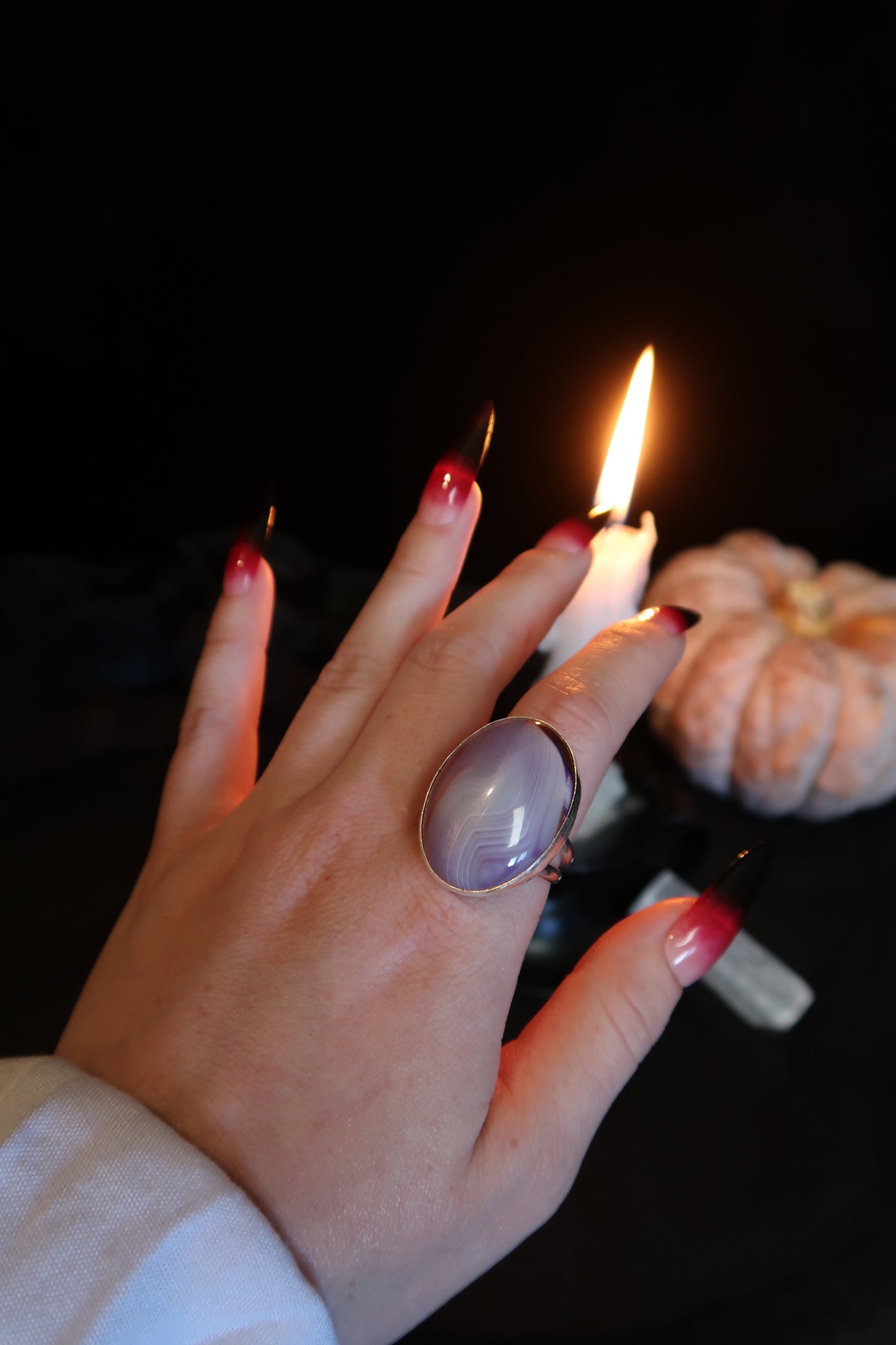 Banded Bat Ring -Size 11