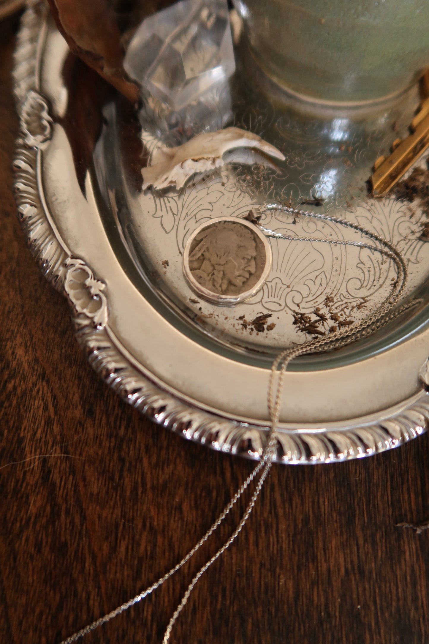 Vintage 1930’s Buffalo Coin Necklace