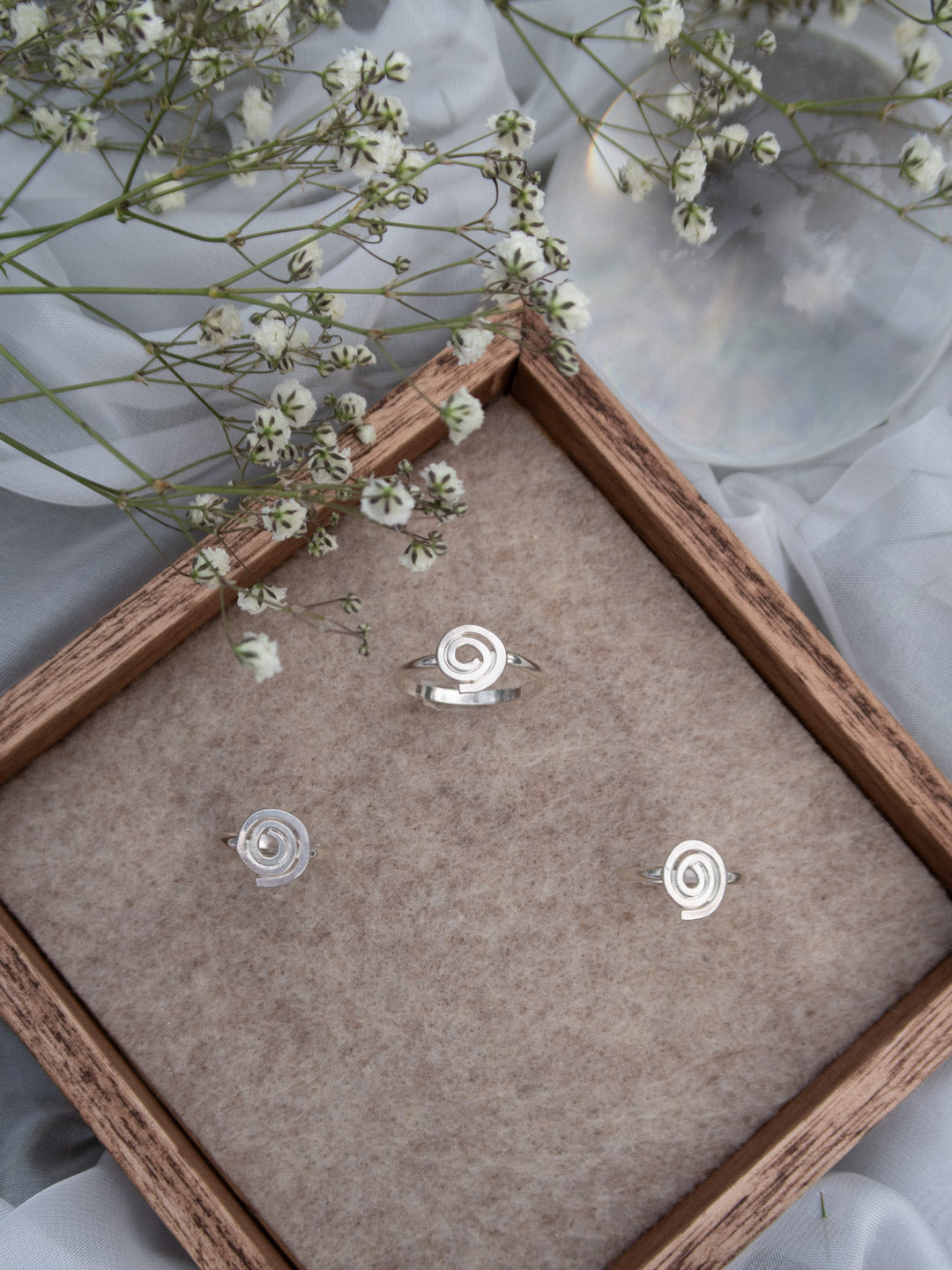 Spiral Stacker Ring - Size 6.75 & 11